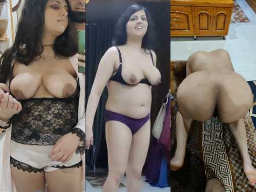 Beautiful Pakistani Chubby Wife Zoya Full Nude with Thick Ass and Shaved Pussy in 5 Videos