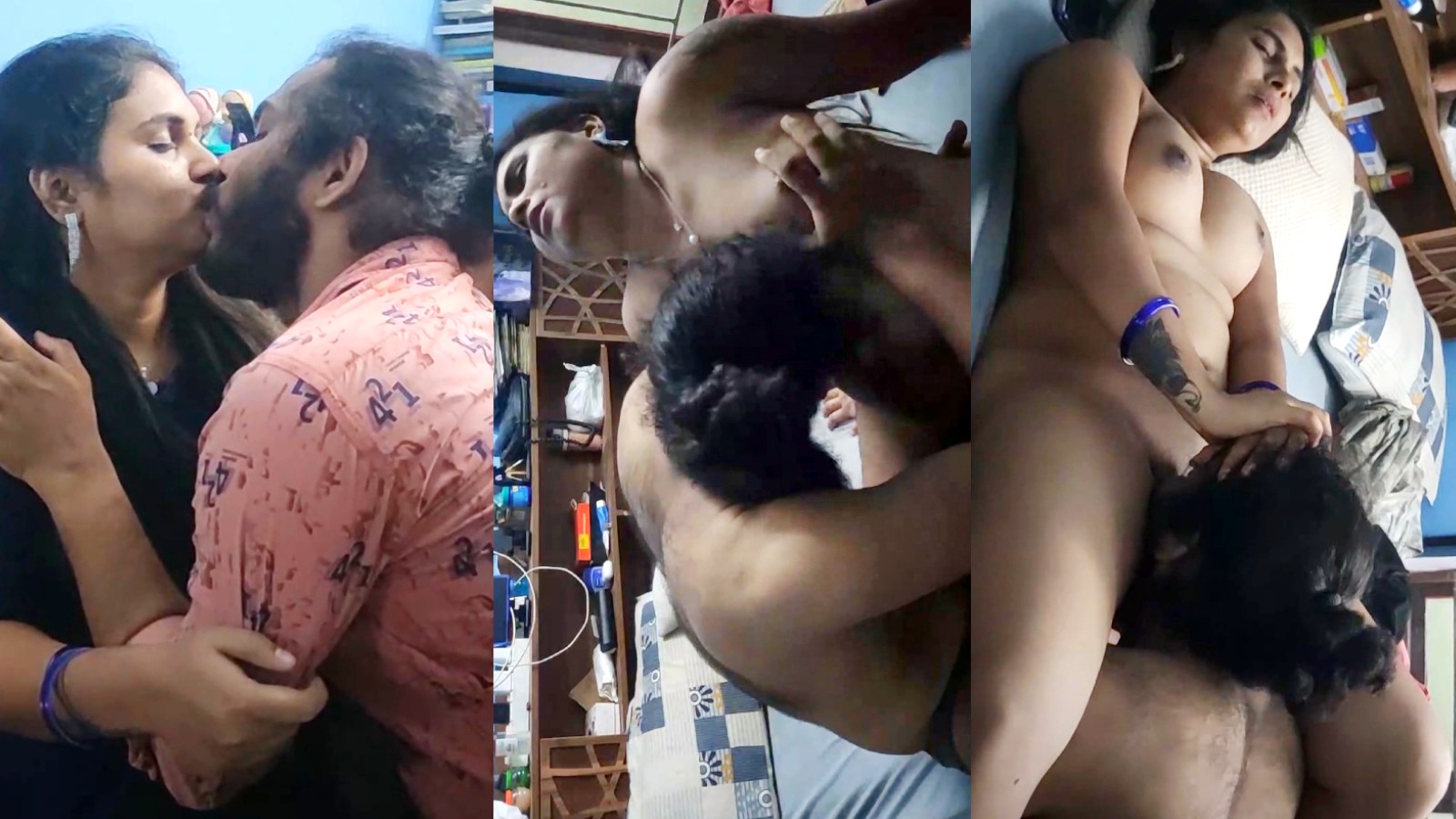 Malayalee Husband Wife Boob suck and Pussy Licking Sex Video