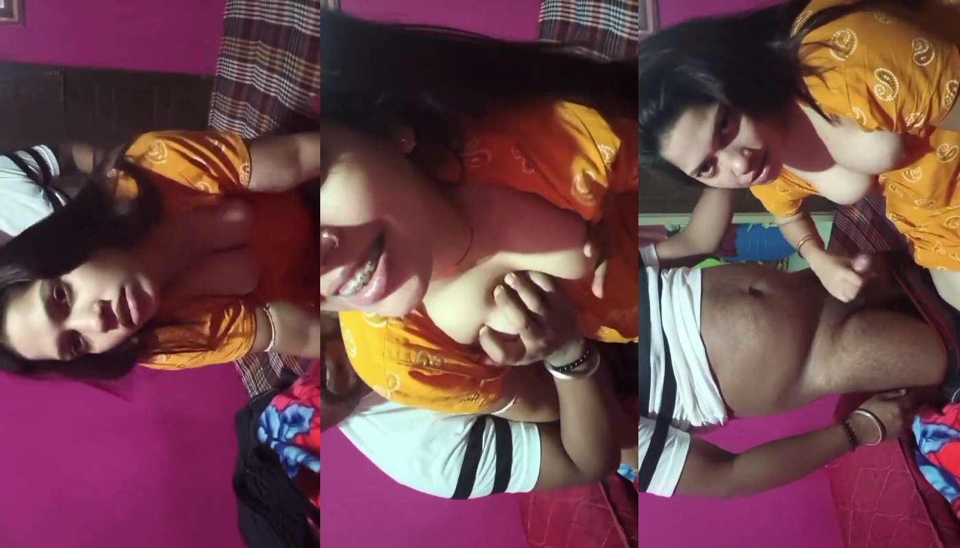 Lusty bhabhi and jiju (roleplay sex video)