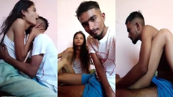 Young Lover's Making their private time sex mms video