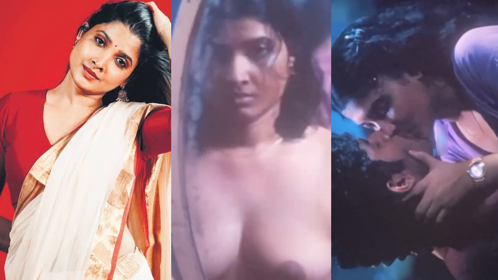 Tamil Movie Actress Divya Prabha Boobs Expose Clip Leaked