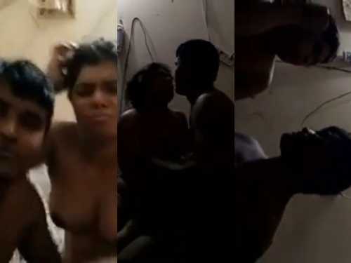 Village Bhabhi Angry With Sex Recording But When Devar Start Kissing Her nude body She Can't Stop